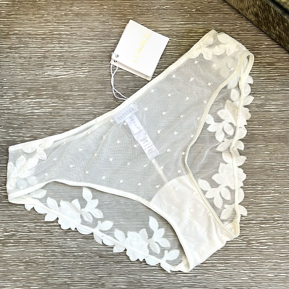 La Perla Sheer Floral Underwear